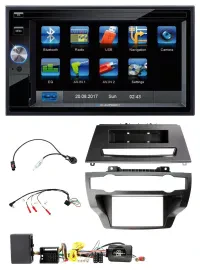 Blaupunkt SD USB TMC Bluetooth 2DIN Lenkrad Navigation für BMW X5 X6 E70 E71 07-