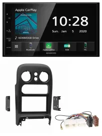Kenwood Bluetooth MP3 DAB USB 2DIN Autoradio für Mazda MX-5 (1994-1997)