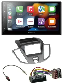 Pioneer DAB Bluetooth 2DIN USB MP3 Autoradio für Ford Transit V363 2014-2018
