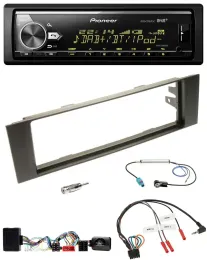 Автомагнитола Pioneer Bluetooth, USB, DAB для Audi A3 (2003–2006), с поддержкой управления на руле