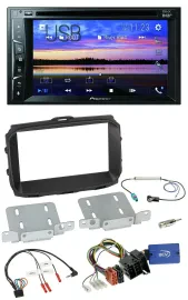 Pioneer Bluetooth 2DIN USB DVD DAB Lenkrad Autoradio für Alfa Romeo Giulietta 20