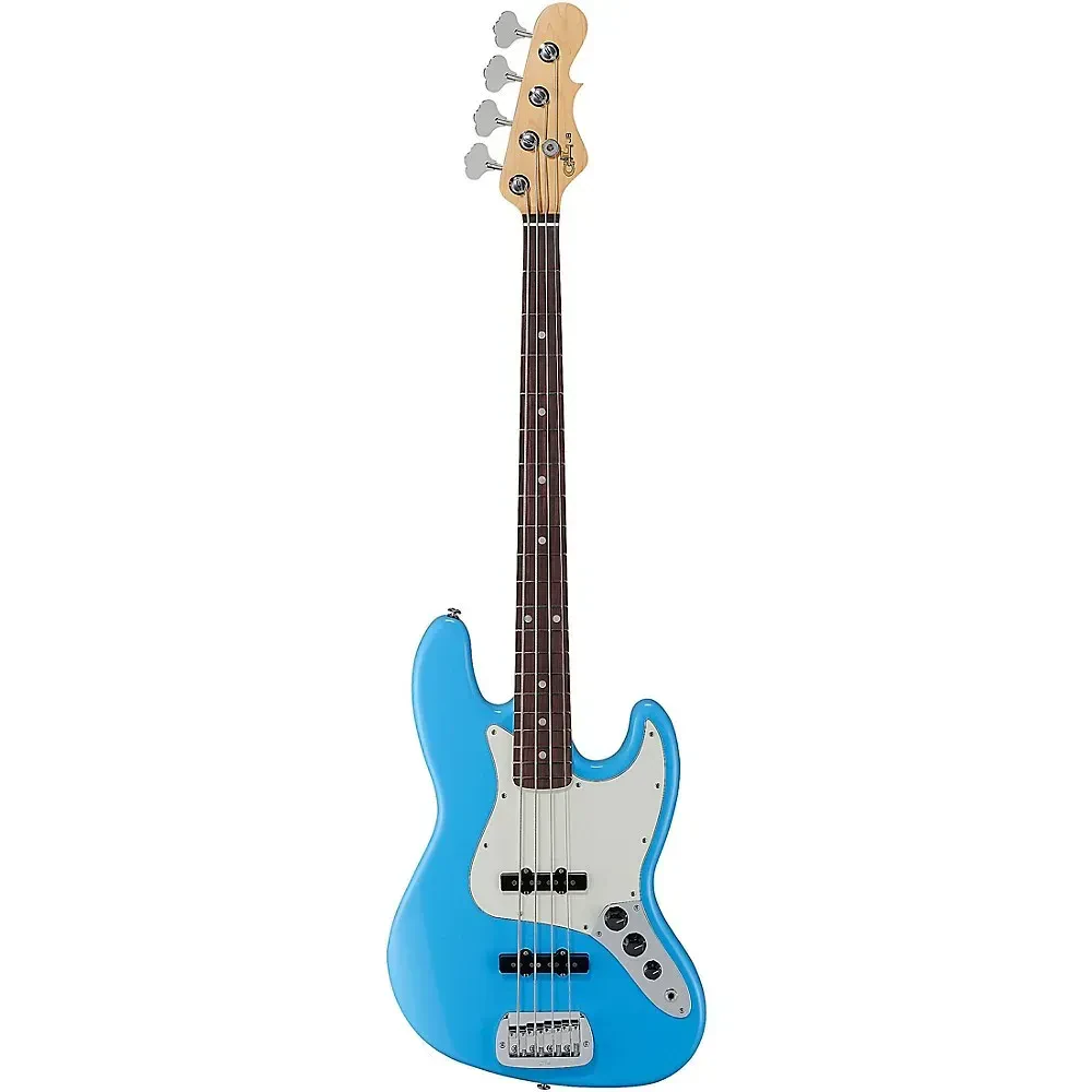 Бас-гитара G&L Fullerton Deluxe JB Bass Himalayan Blue