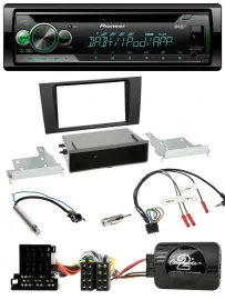 Pioneer USB MP3 DAB Lenkrad CD Autoradio für Audi A4 B5 1999-2001