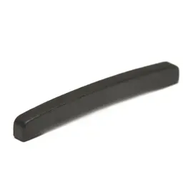 Порожек для электрогитары Graph Tech PT-1000-00 TUSQ XL Fender Style Curved Bottom Blank Black