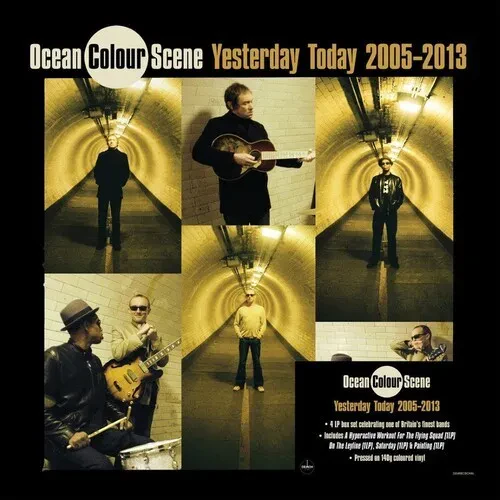 Виниловая пластинка Ocean Colour Scene - Yesterday Today 2005-2013 - 140-Gram Colored Vinyl Boxset [