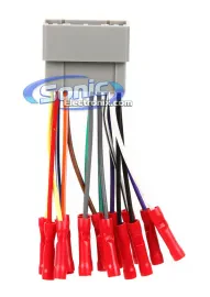 Scosche CR02BCB Wiring Harness w/ Connectors for 2002-Up Chrysler Vehicles