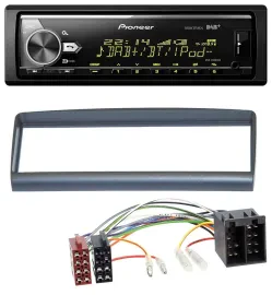 Автомагнитола Pioneer Bluetooth, USB, DAB, MP3 для Alfa Romeo Spider/GTV (1994–2005)