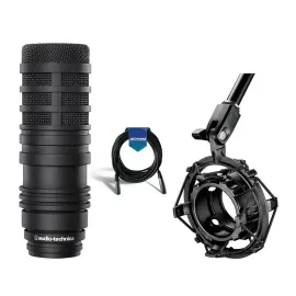 Студийный микрофон Audio-technica BP40 Black с аксессуарами