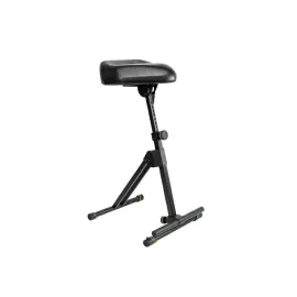 Gravity FM SEAT 1 Height-Adjustable DJ Guitar Gig Stool with Footrest