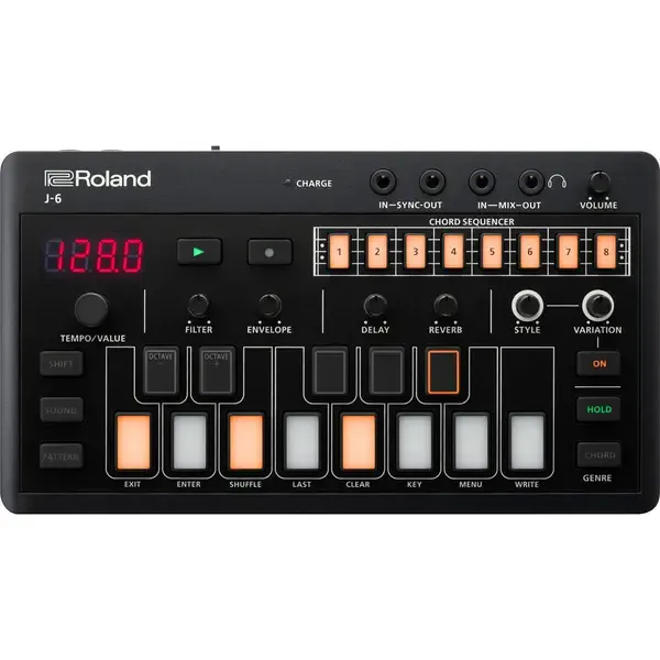 Аналоговый студийный синтезатор Roland AIRA Compact J-6