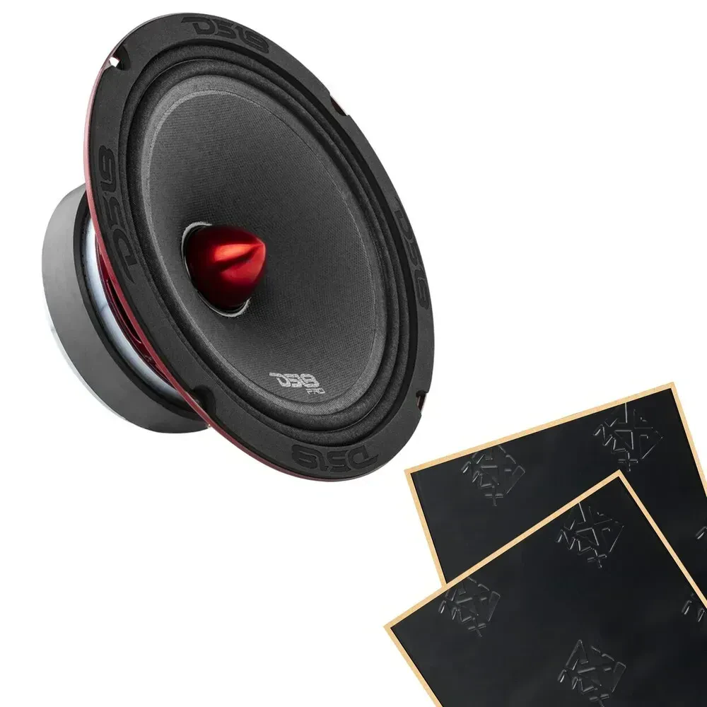 Динамик для авто DS18 PRO-X8BM 8", 500W, среднечастотный