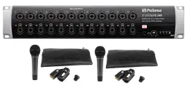 PRESONUS Studiolive 24R 24-Channel Digital Rack Mount Mixer+Audio Technica Mic