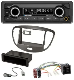 Blaupunkt Bluetooth DAB MP3 USB Autoradio für Hyundai i10 2008-2013 dunkelsilber