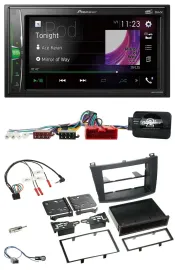Pioneer 2DIN Lenkrad DAB USB Bluetooth Autoradio für Mazda 3 09-13 Can-Bus