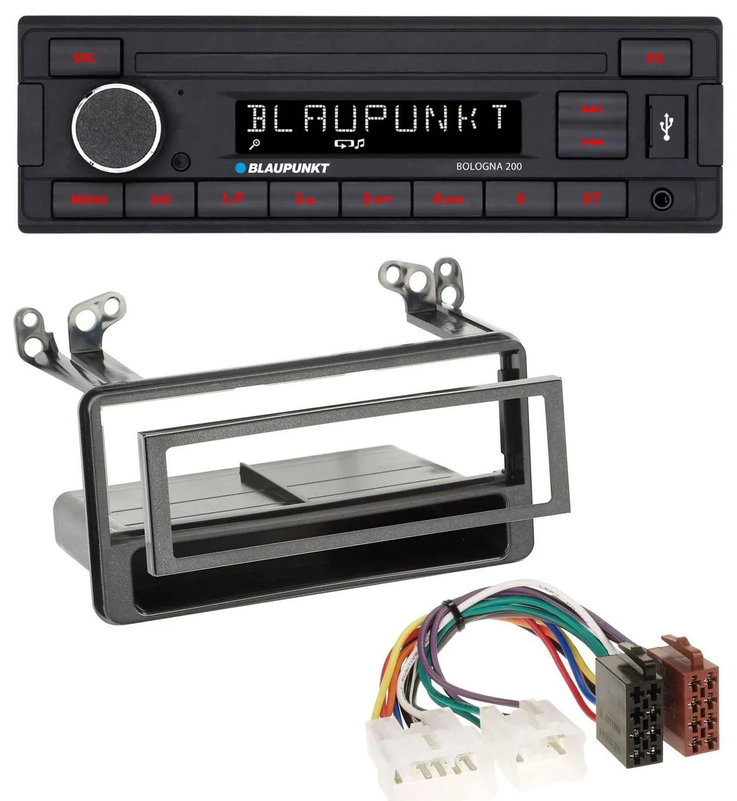 Blaupunkt MP3 AUX USB 1DIN Autoradio für Toyota Avensis, Verso, Celica