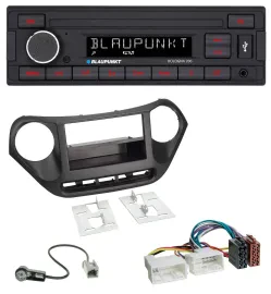 Blaupunkt MP3 AUX USB 1DIN Autoradio für Hyundai i10 (ab 2013)