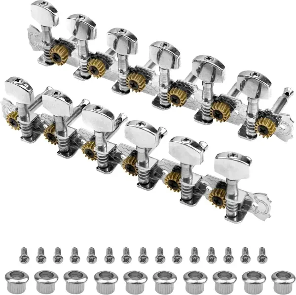 AXL Model # PG-722 12-String Acoustic Guitar Tuning Machines  - 6 per side