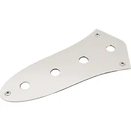 Накладка под потенциометры Fender Control Plate Deluxe Jazz Bass Chrome