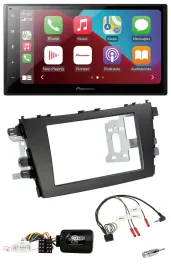 Pioneer USB Lenkrad DAB 2DIN Bluetooth Autoradio für Suzuki Celerio LF ab 2014