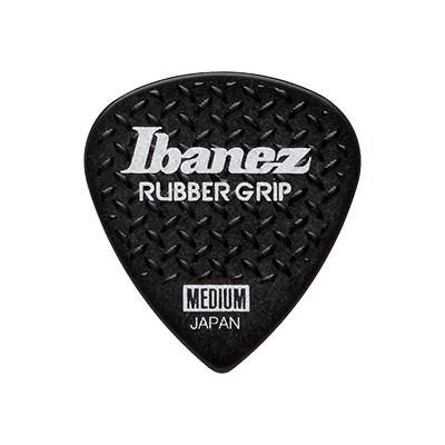 Комплект медиаторов Ibanez Rubber Grip PPA16MRG-BK, 6 шт