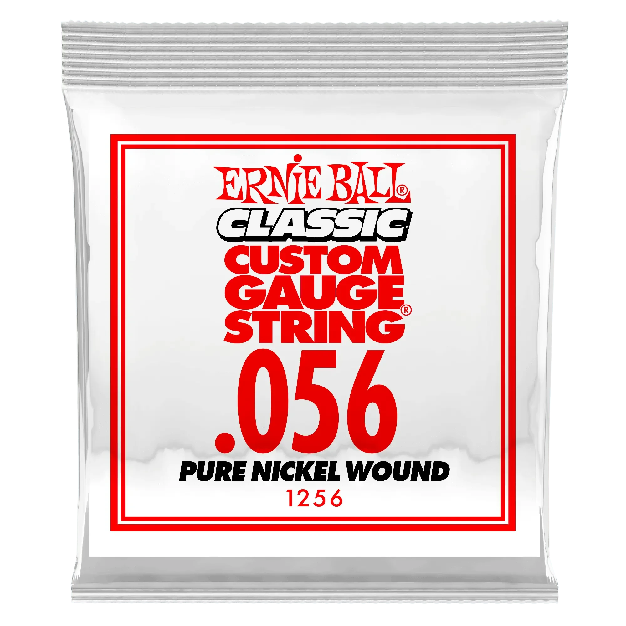 Струна для электрогитары Ernie Ball P01256, никель, калибр 56