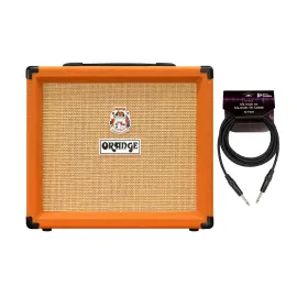 Orange O Tone 40 Class A and B Solid State Combo Amplifier and Cable Bundle