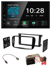 Kenwood Bluetooth MP3 DAB USB 2DIN Autoradio für Ford C-Max Focus Galaxy ab 2007
