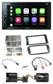 Автомагнитола для Ford S‑Max/Mondeo 2007–2014 Pioneer USB DVD Bluetooth DAB 2DIN