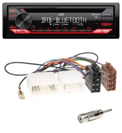 JVC CD DAB USB Bluetooth MP3 Autoradio für Mazda MX-5 (1989-2000)