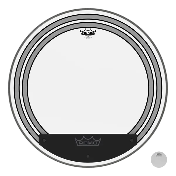 Пластик для барабана Remo 24" Powersonic Clear