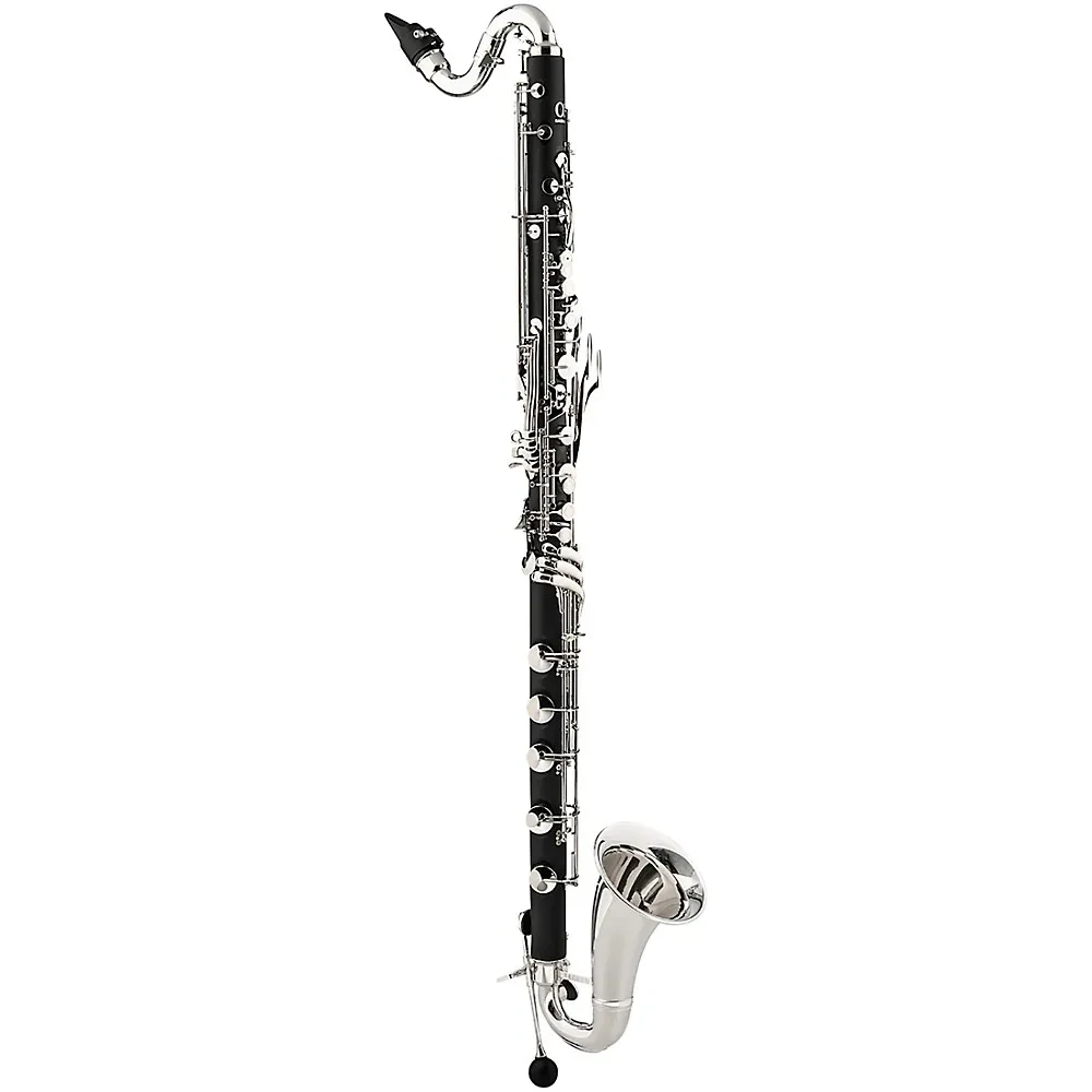 Backun Alpha Low C Synthetic Bass Clarinet Silver Plated Keys/2-Piece Neck/Case