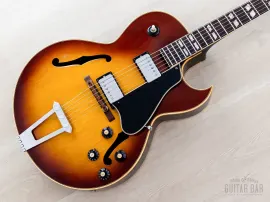 1969 Gibson ES-175 D Vintage Hollowbody Guitar w/ Pre-T Top Patent Sticker, Case