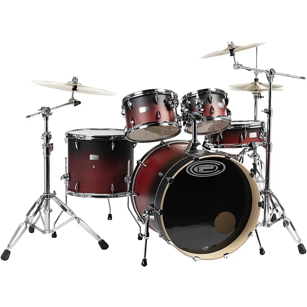 Ударная установка Orange County Drum & Percussion OCLMC-4022 (набор, 4 шт.) 22x18" 10x7" 12x8" 16x14", клён, Sharkbite Fade