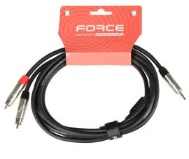 Коммутационный кабель Force FLC-18/3 Black 3 м