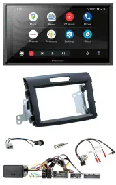 Pioneer USB 2DIN DAB Lenkrad Bluetooth Autoradio für Honda CR-V FR5/FR6 ab 2013