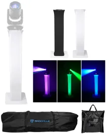 (1) Totem Light Stand w/Black+White Scrims For Chauvet Maverick Mk 1 Hybrid