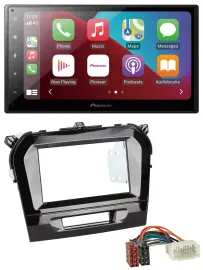 Pioneer USB MP3 DAB 2DIN Bluetooth Autoradio für Suzuki Vitara (ab 2015)