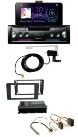 Автомагнитола для Audi A3 (8P, 2003–2006) Pioneer DAB, Bluetooth, MP3, USB, ISO
