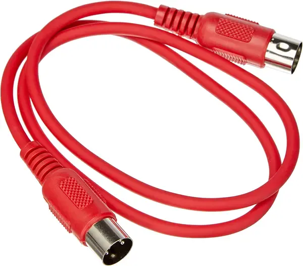 Миди-кабель Adam Hall K3 MIDI 0075 RED 0,75 м,