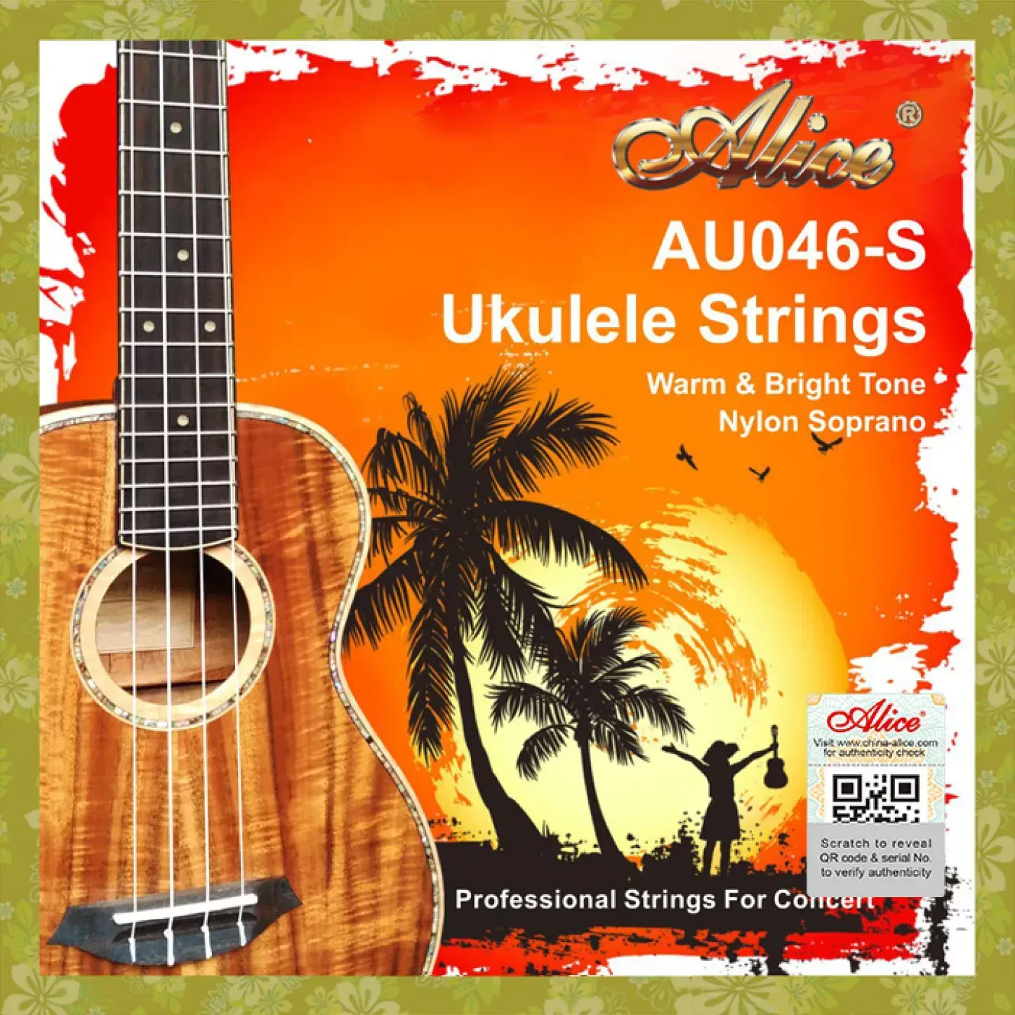 Струны для укулеле Alice AU046-S Soprano Nylon