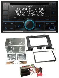 Kenwood CD 2DIN DAB USB MP3 Bluetooth Autoradio für Mercedes Sprinter W906 ab 06