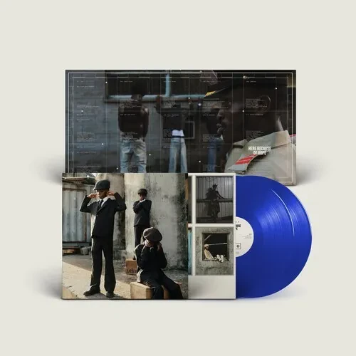 Виниловая пластинка Ezra Collective - Here Because of Hope [New Vinyl LP] Blue, Colored Vinyl