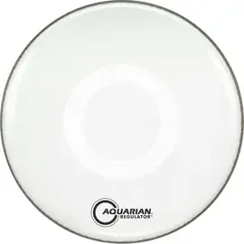 Пластик для барабана Aquarian 22" Regulator RF Resonant Gloss White