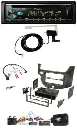 Pioneer MP3 Lenkrad CD USB DAB Autoradio für Honda Jazz ab 2014 dunkelgrau