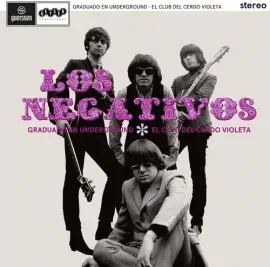 Виниловая пластинка Negativos - Graduado En Underground/El Club Del Cerdo Violeta [New 7" Vinyl] Ext