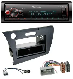 Pioneer Bluetooth USB MP3 DAB Autoradio für Honda CR-Z (ZF1, ab 2010)