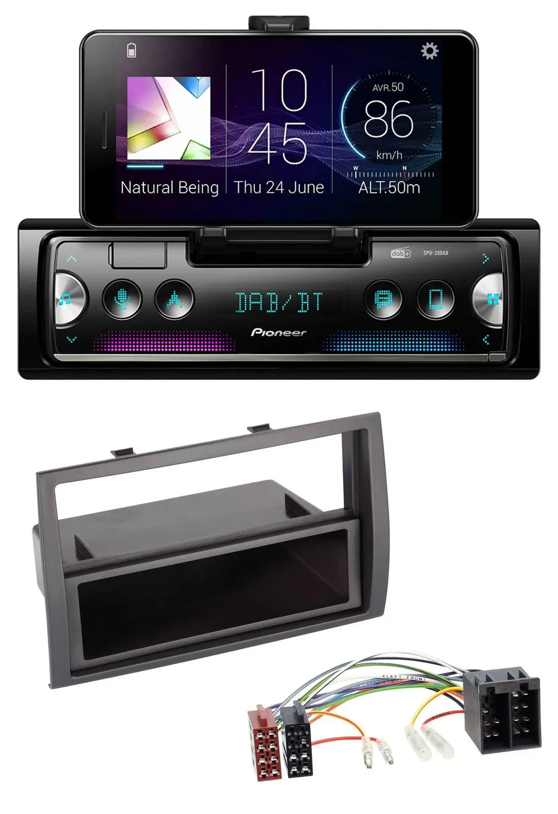 Pioneer USB MP3 Bluetooth DAB Autoradio für Citroen Jumper Peugeot Boxer Fiat Du