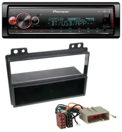 Автомагнитола Pioneer Bluetooth USB MP3 DAB для Ford Fiesta 2003-2005, Fusion 2002-2005