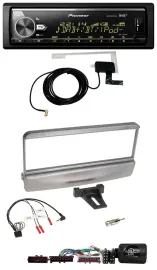 Автомагнитола Pioneer Bluetooth, DAB, USB для Ford Escort/Focus, серебристая