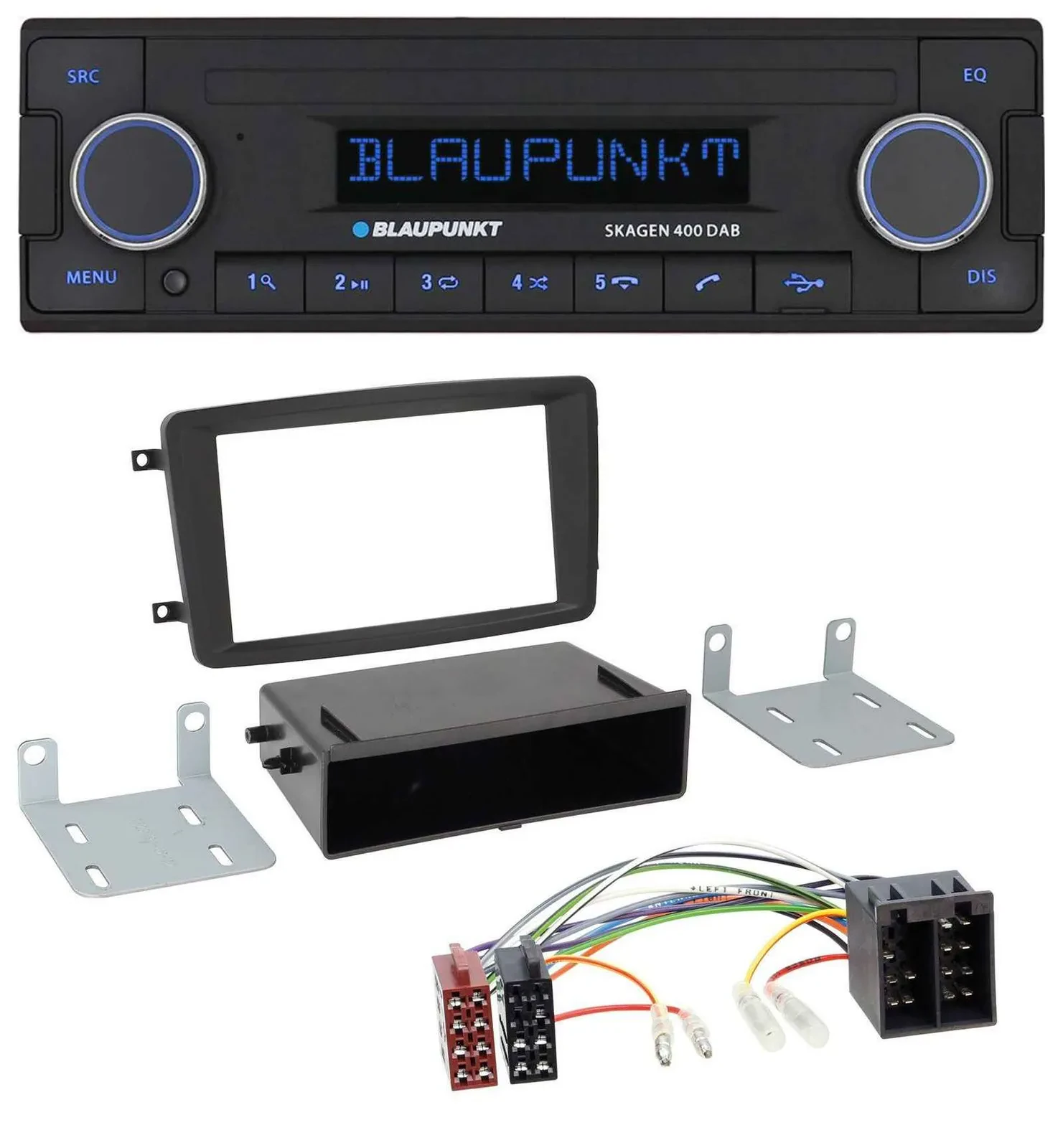Blaupunkt DAB USB Bluetooth MP3 Autoradio für Mercedes C-Klasse CLK Vito Viano